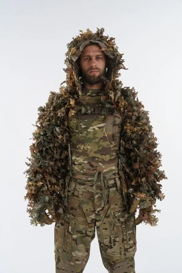Camouflage cape Viper back 2-in-1, color Autumn