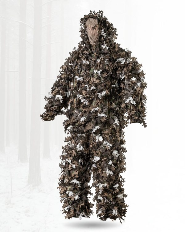 Маскувальний костюм Ghillie PRO+, колір Зимова земля