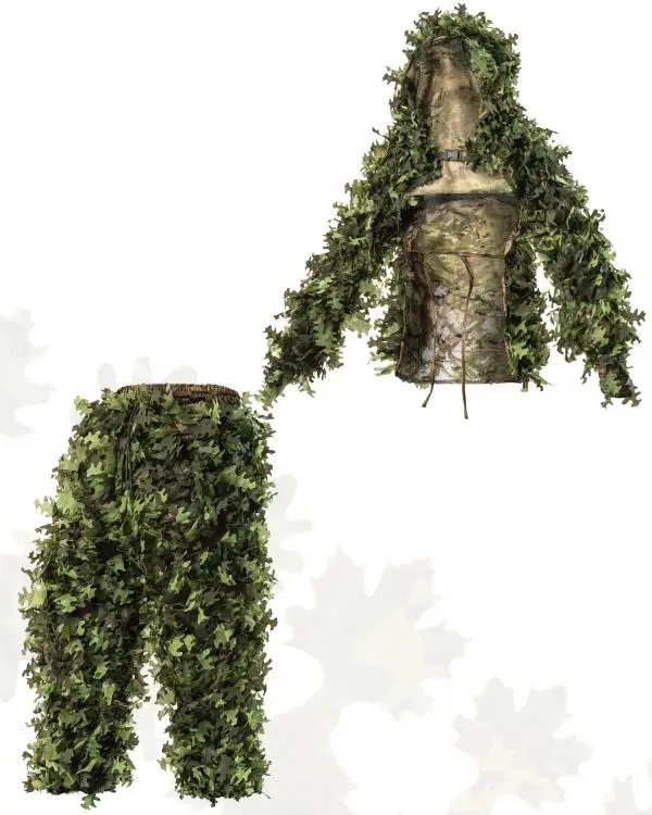 Маскувальний костюм Ghillie Flex 2-в-1, колір Літній ліс + Темний ліс