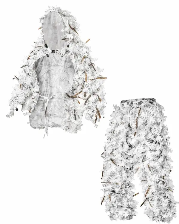Маскувальний костюм Ghillie Flex 2-в-1, колір Alpine зима