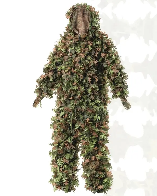 Маскувальний костюм Ghillie v12 pro / mix, колір Літній ліс + Темний ліс + Сухий ліс