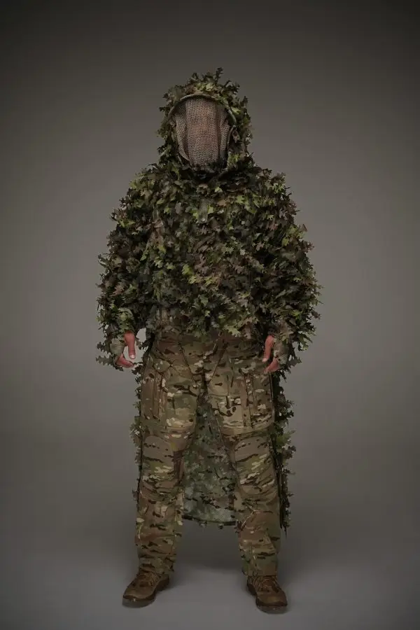 Camouflage cape Viper cape 3-in-1, color Summer Forest + Dark Forest + Dry Field