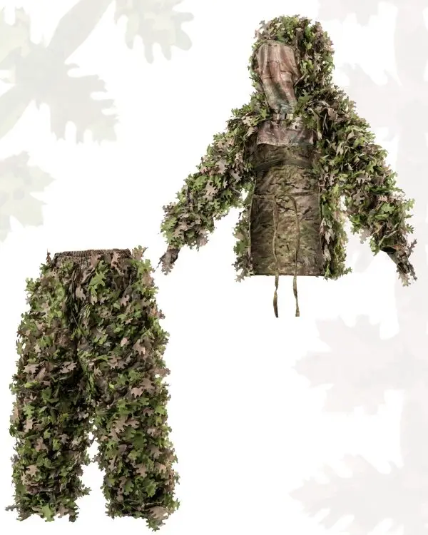 Маскувальний костюм Ghillie Flex 2-в-1, колір Літній ліс + Сухе поле