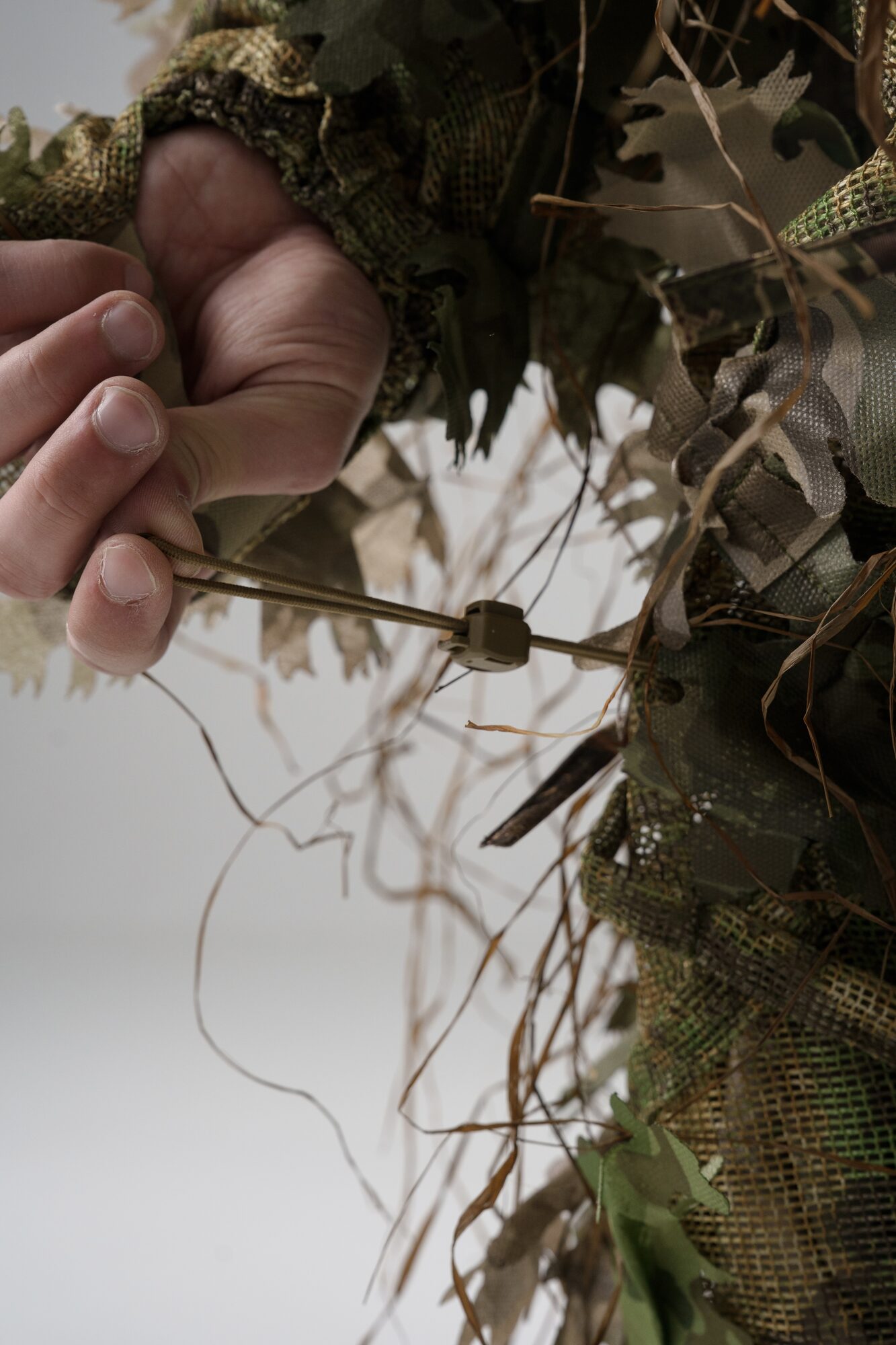 Маскувальний костюм Ghillie Light, колір Літній ліс + Темний ліс + Сухе поле