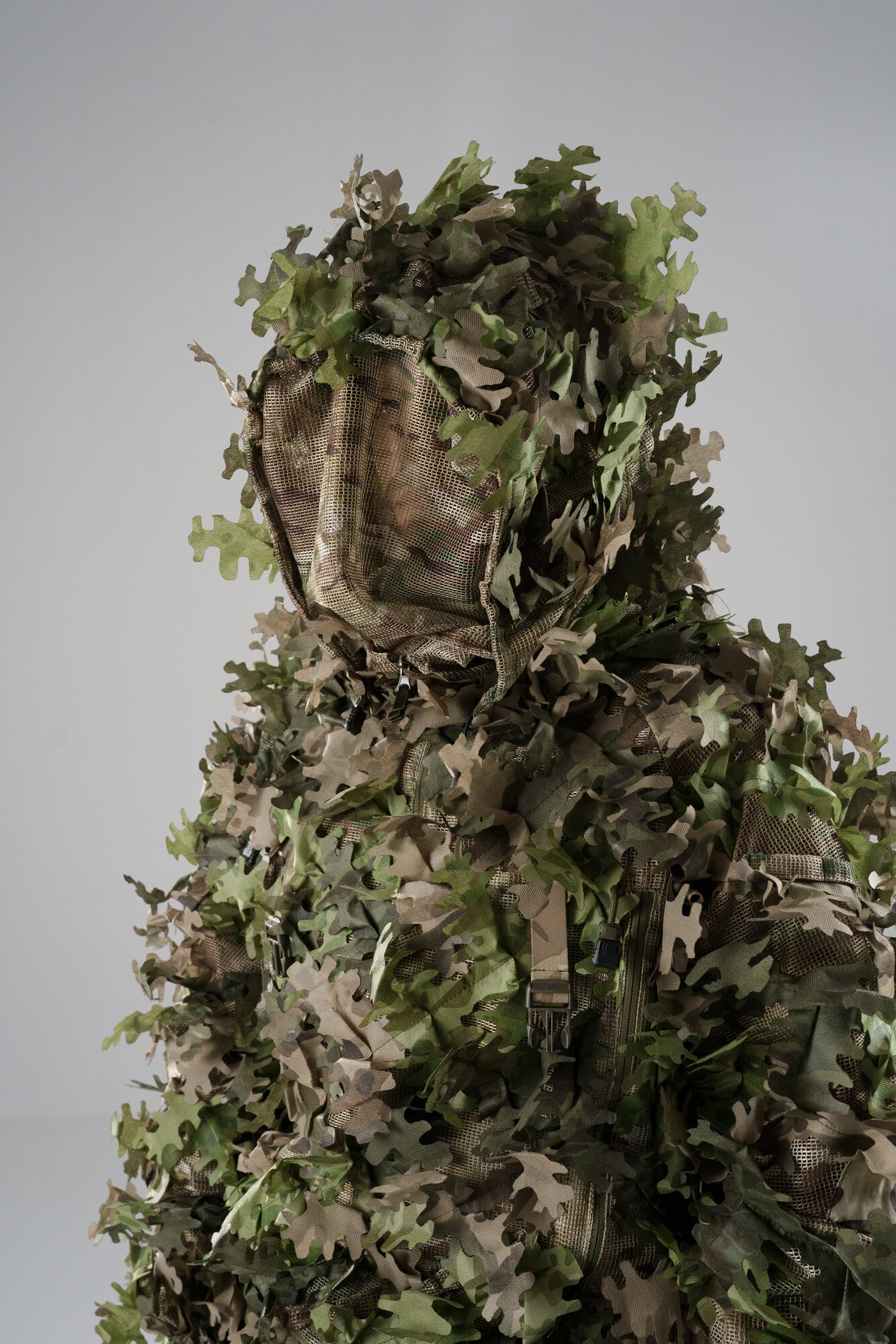 Маскувальний костюм Ghillie v1 pro, колір Літній ліс + Темний ліс + Сухе поле