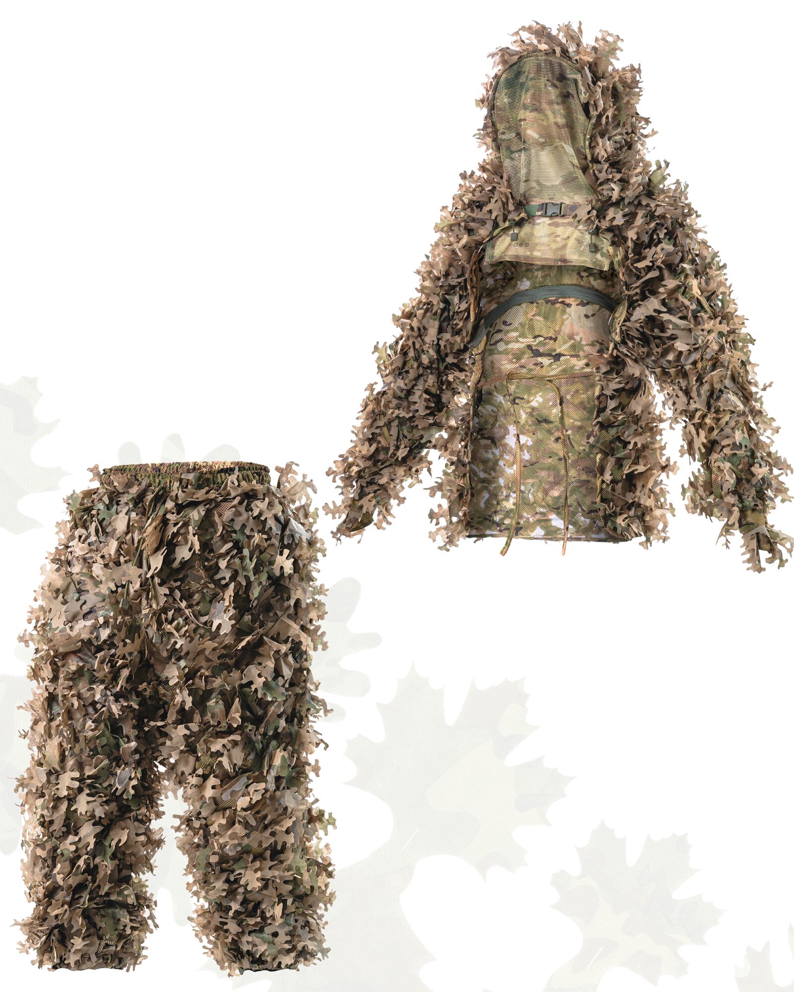 Маскувальний костюм Ghillie Flex 2-в-1, колір Сухе поле