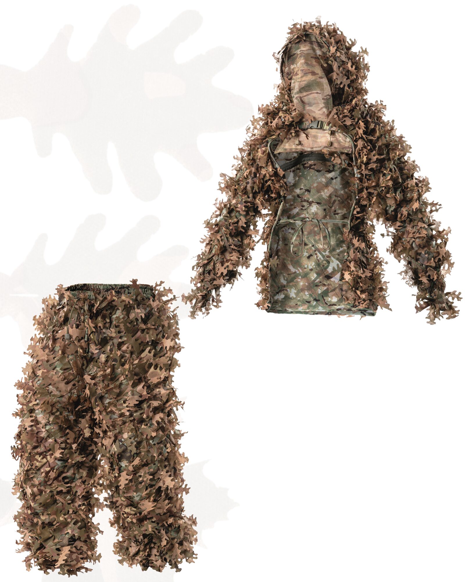 Маскувальний костюм Ghillie Flex 2-в-1, колір Сухий ліс