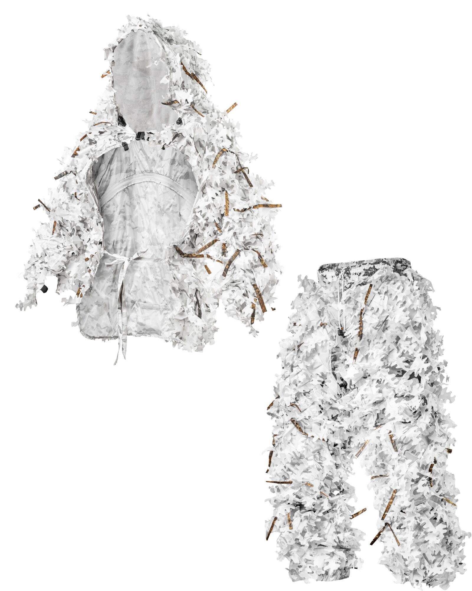 Маскувальний костюм Ghillie Flex 2-в-1, колір Alpine зима
