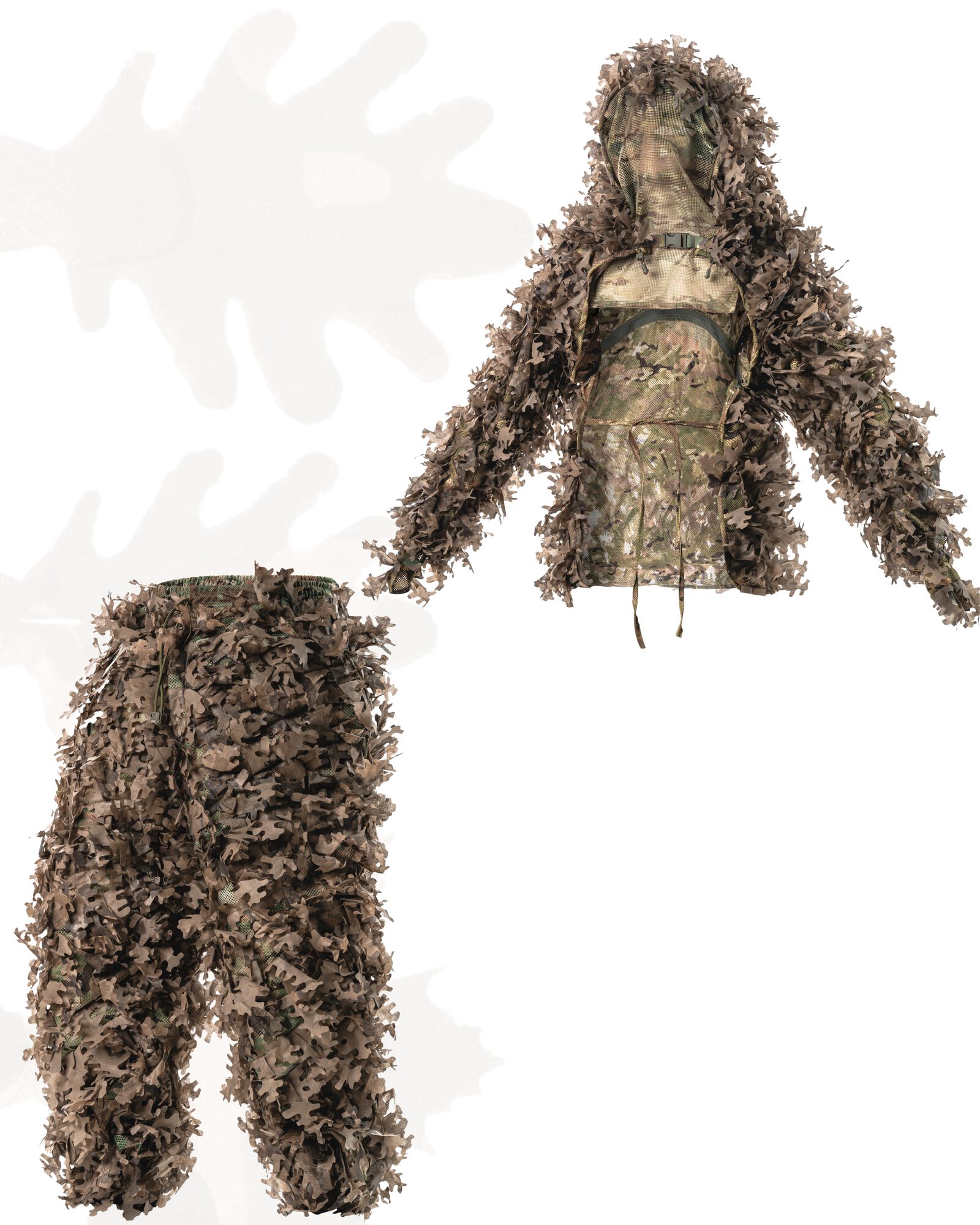 Маскувальний костюм Ghillie Flex 2-в-1, колір Гниле листя