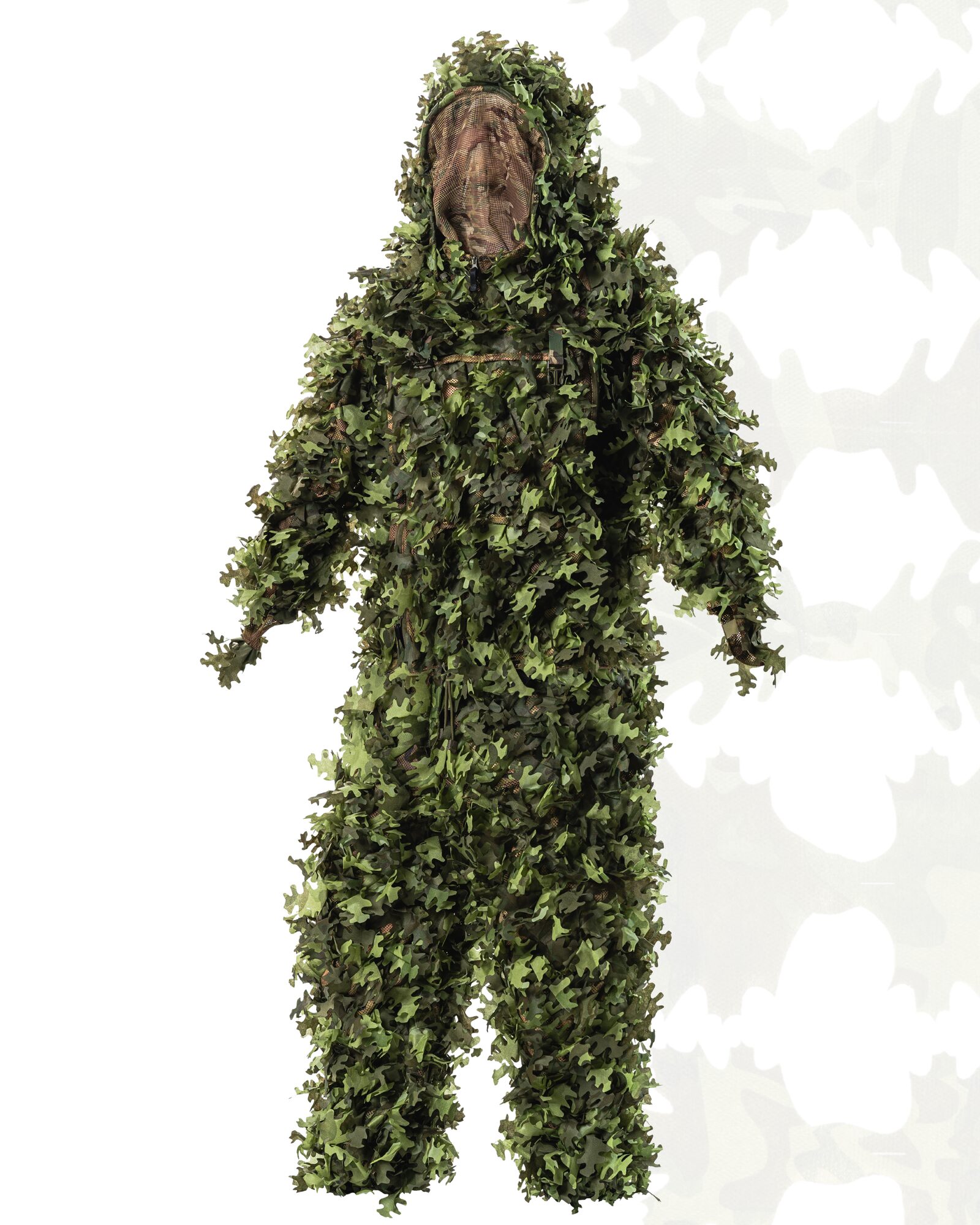 Маскувальний костюм Ghillie v8 pro, колір Літній ліс + Темний ліс