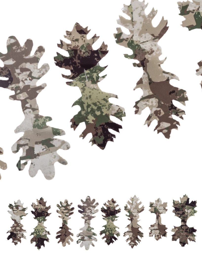 3D штучне листя для додаткового маскування, колір PHANTOM LEAF